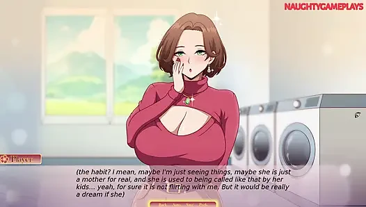 Sayaka My Naughty Milf Neighbor By Erebeta - Sexy Big Tits Stepmom Enjoying HOT SEX With Her New Neighbor