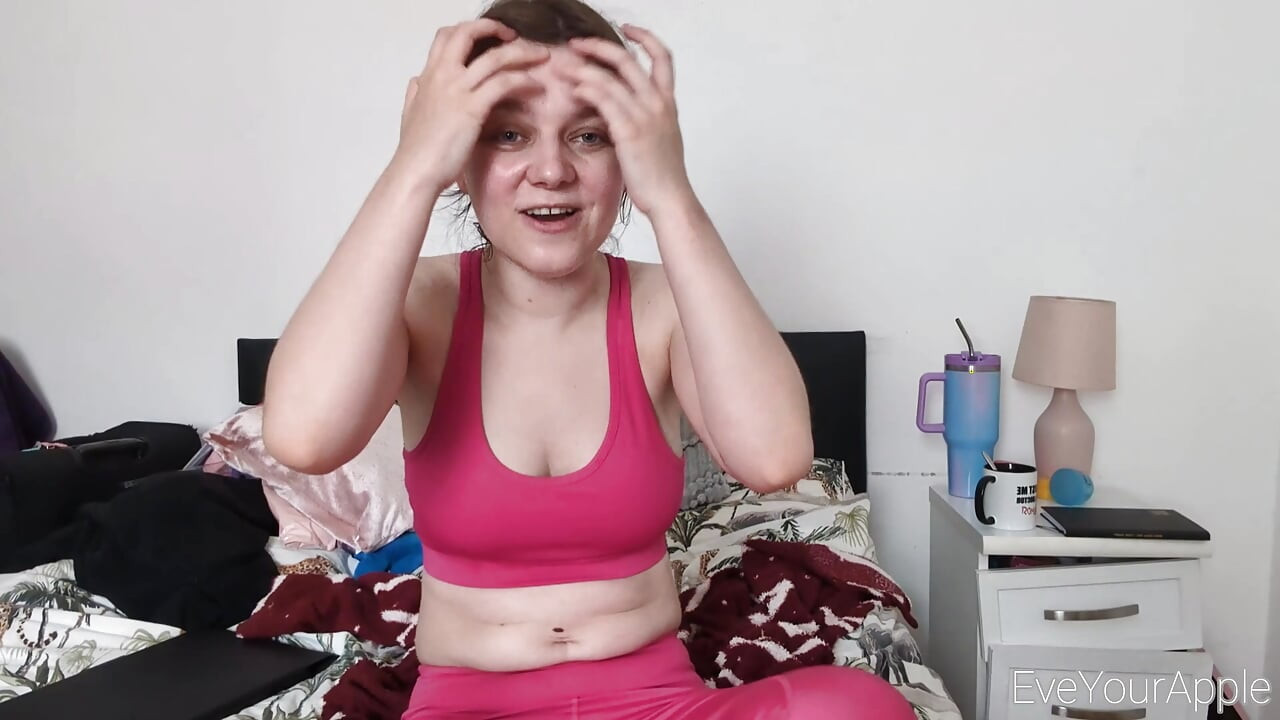 Fofa menina da academia Eve pega você na vida