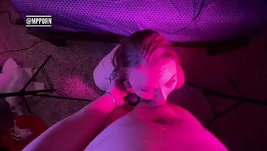 Hals gefickt und massive gesichtsbesamung für schlampe mit dicken titten
