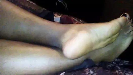 Ebony Bbw Legs and Feet