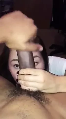 Hot asian sucks BBC