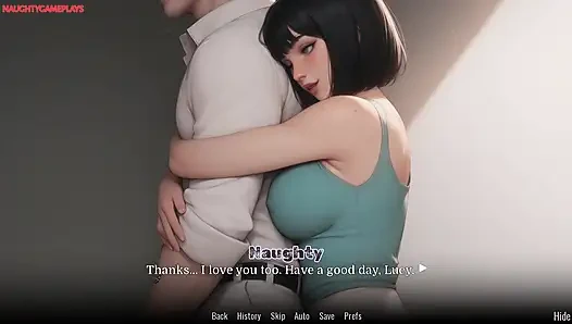 Stepsister Massages Her Tired Stepbro After Work - Obsessed Lucy Part 03 By VNGTrash