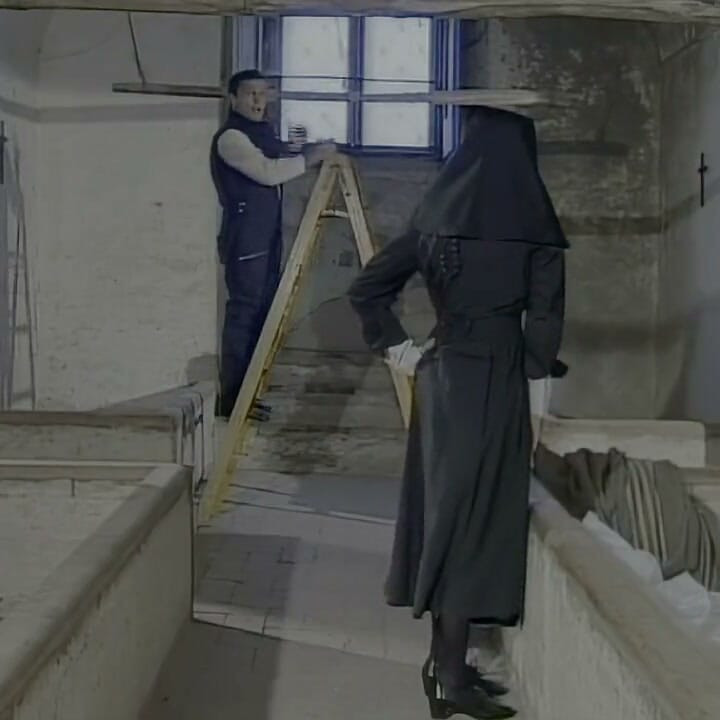 The Worker Destroys the Cloistered Nun's Ass