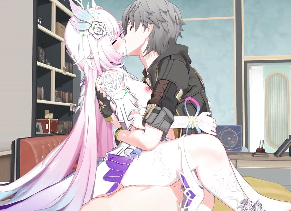 Honkai star rail - seks penuh gairah cyrene x caelus - animasi hentai 3d