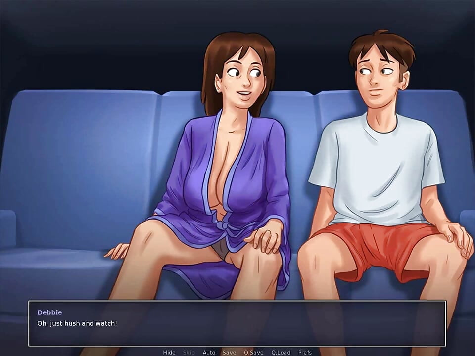 Summertime saga：继母和继子在房子里做淫荡的事情 ep 39