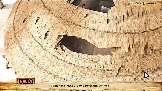 Pulau Lewd #8 - dia ngocok kontolku