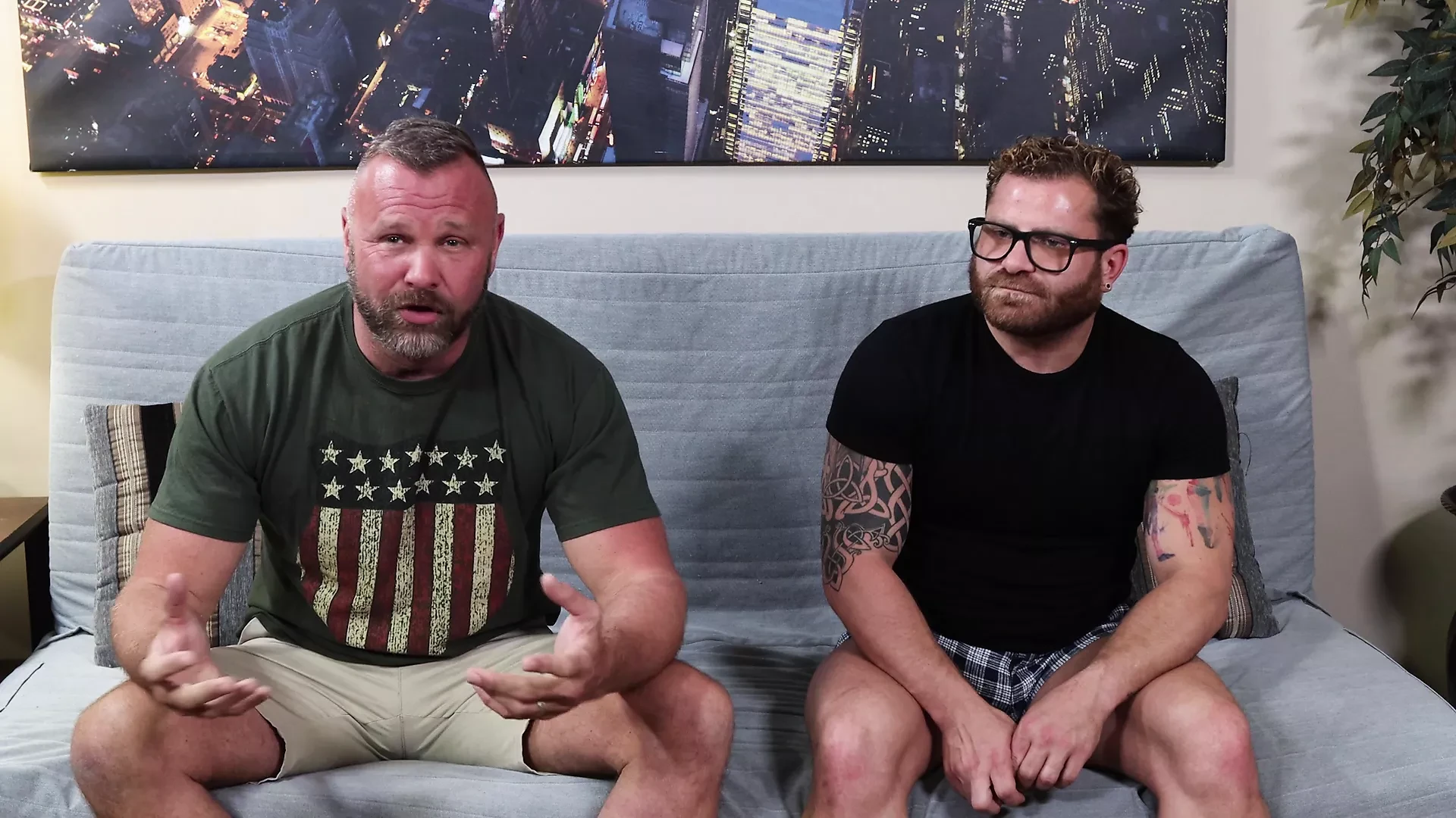Bait: Riley  Straight: Thor