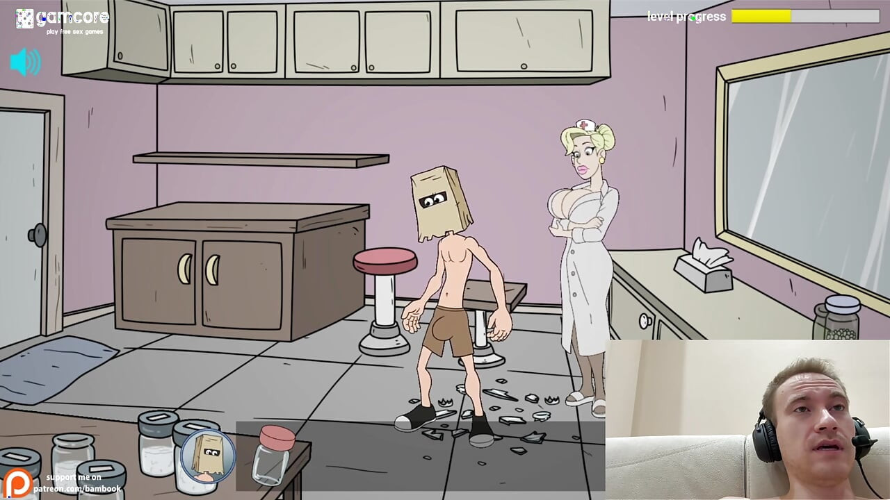 FuckerMen Hospital - Big Tits Nurse Sucks My Huge Cock  Adult Game Playthrough