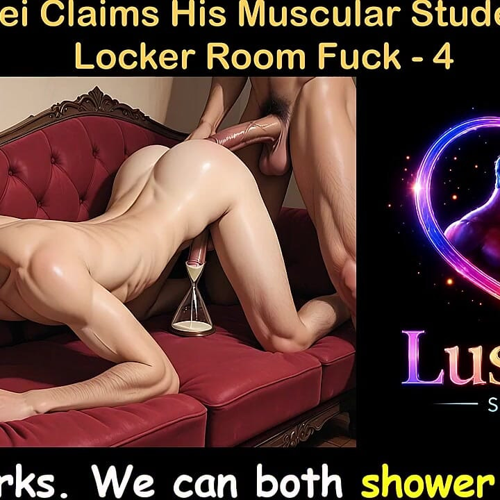 Gay Audio Sex Story - Judo Sensei Claims His Muscular Student in Rough Locker Room Fuck - Part 4