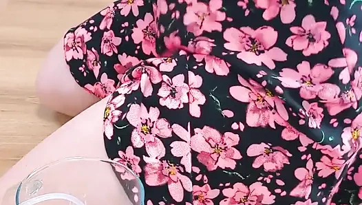 First Enema with My New Automatic Enema Device.