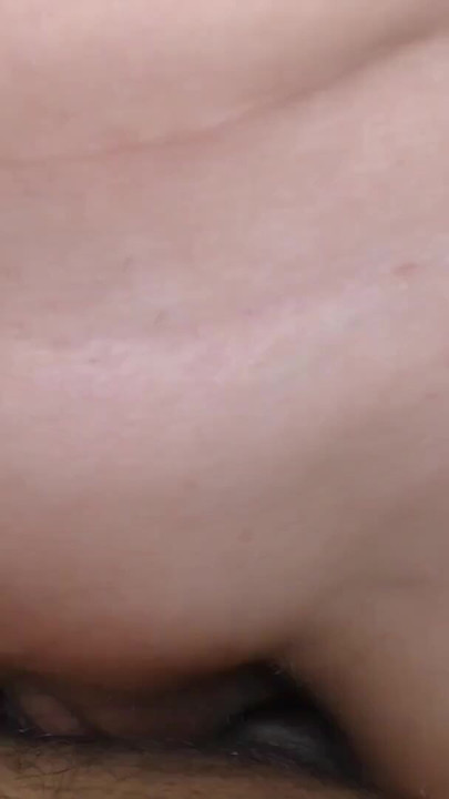 Sucking foreskin and hot pussy job makes him cum really hard | Clip 1