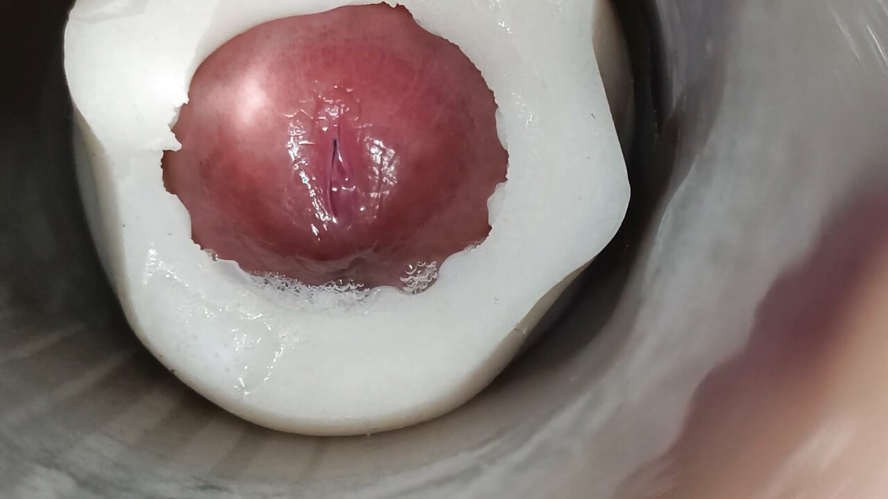 Internal view: vulva twitching and ejaculating 5