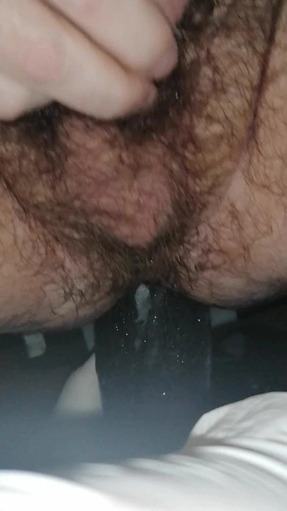 Anal Strapon with Huge Dildo