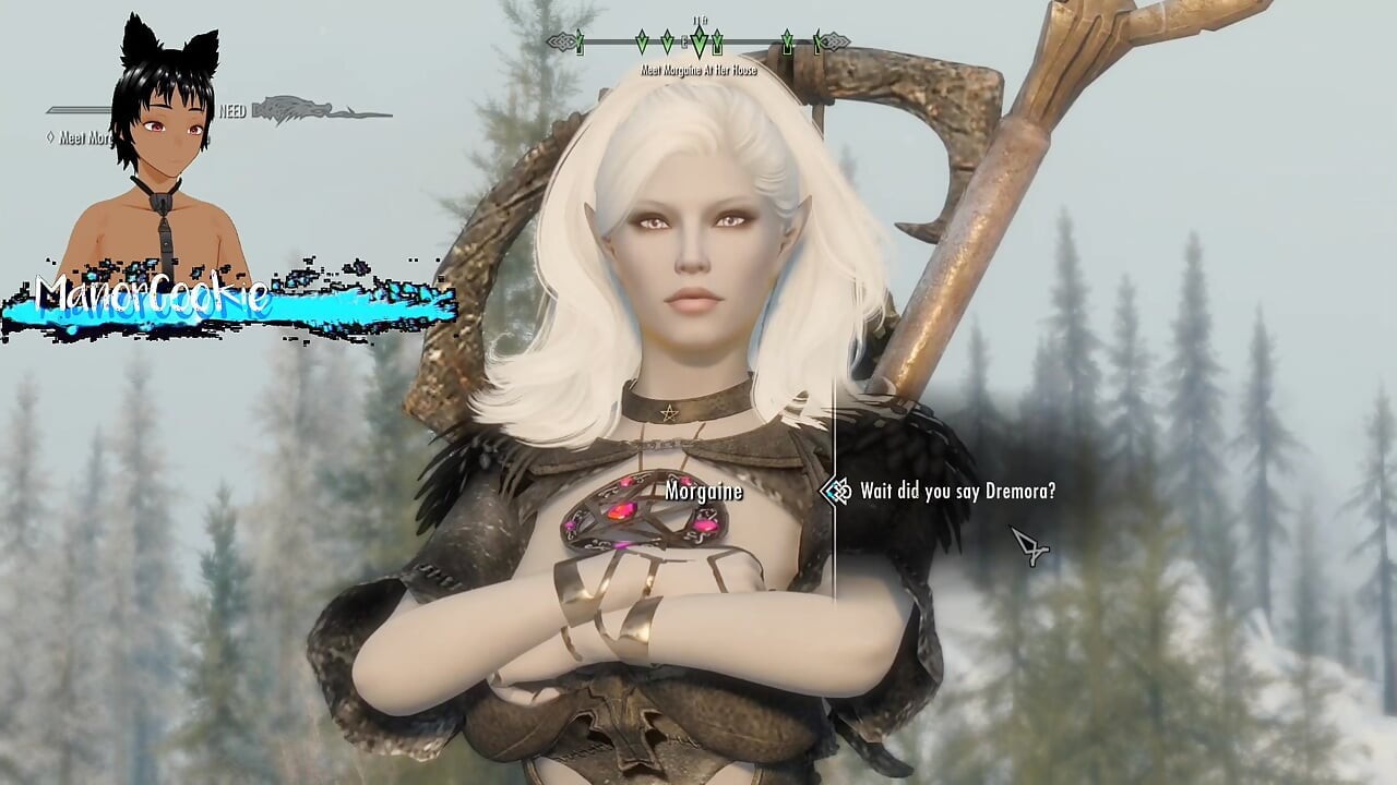 Skyrim B và L mod - Tìm Morgaine và giúp chúng tôi nhu cầu tình dục của cô ấy