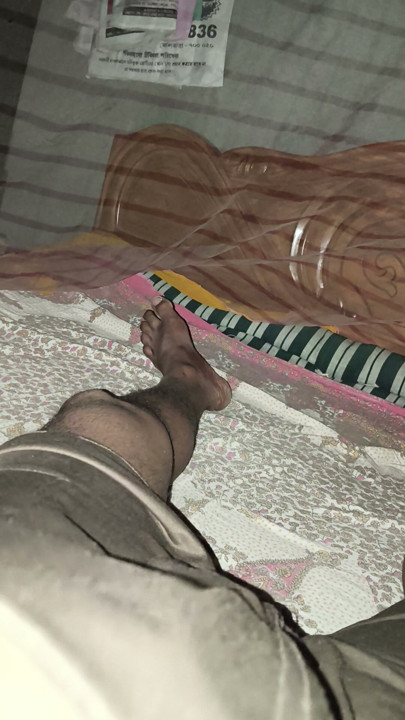 I slept in the room and ate