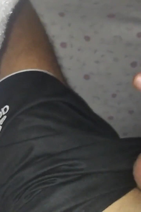 Morning Masturbation Under the Sheets of Beautiful Shaved Big Dick with Slow Cumshot