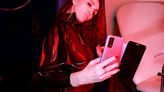 Sexy Big Ass Milf Eva Latex Fetish Domina Fuck Wet Pussy Cum Big Dick
