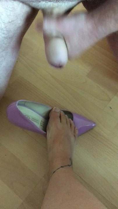 wifes new heels