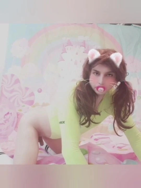 Crossdressing boy bitch Transformation to tranny Girl