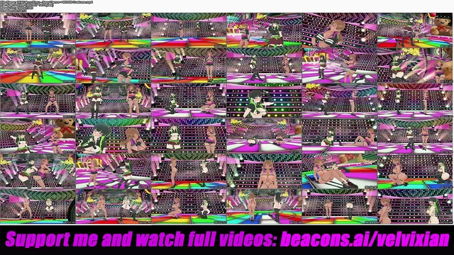 Yuko x Fuyu - Sexy Dance + BDSM Costume (3D HENTAI)