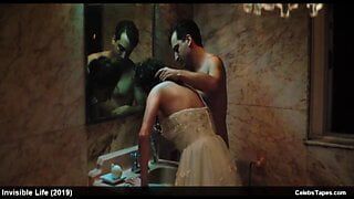 Carol Duarte, scènes de nu et d&#39;actions sexuelles frontales