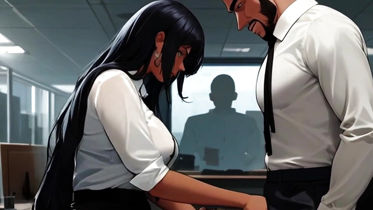 Sexy Secretaries Love Showing Off Their Big Natural Tits