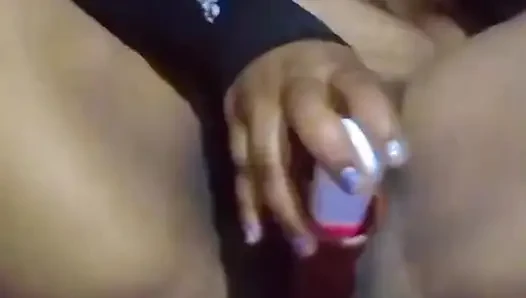 Video call sex with Indian sexy bhabhi good position pussy fingaring Indian desi bhabhi