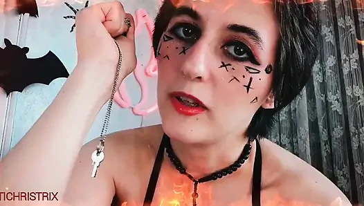 Locked in Chastity Hell