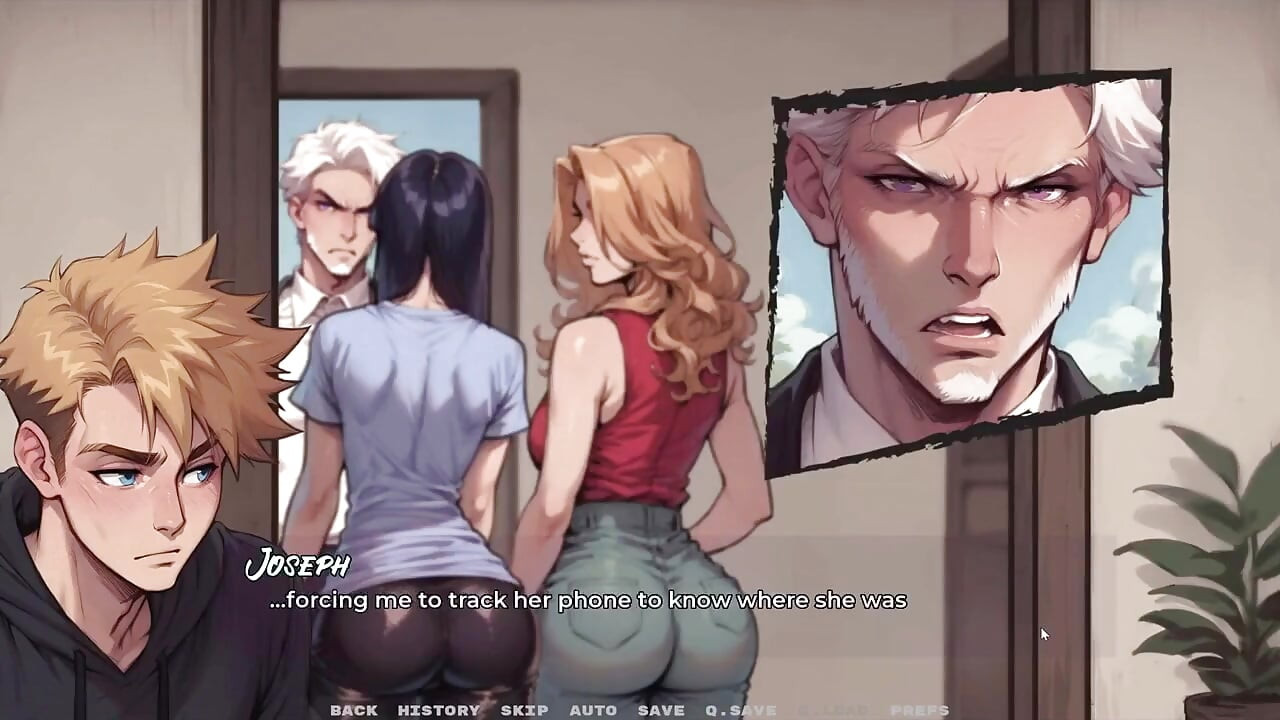 My New Girlfriend Taboo Hentai Game Ep.49 My Step Sis Grabbed My GF's Ass in Front of Her Stepfather!