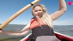 I get a blowjob from a great kayaker