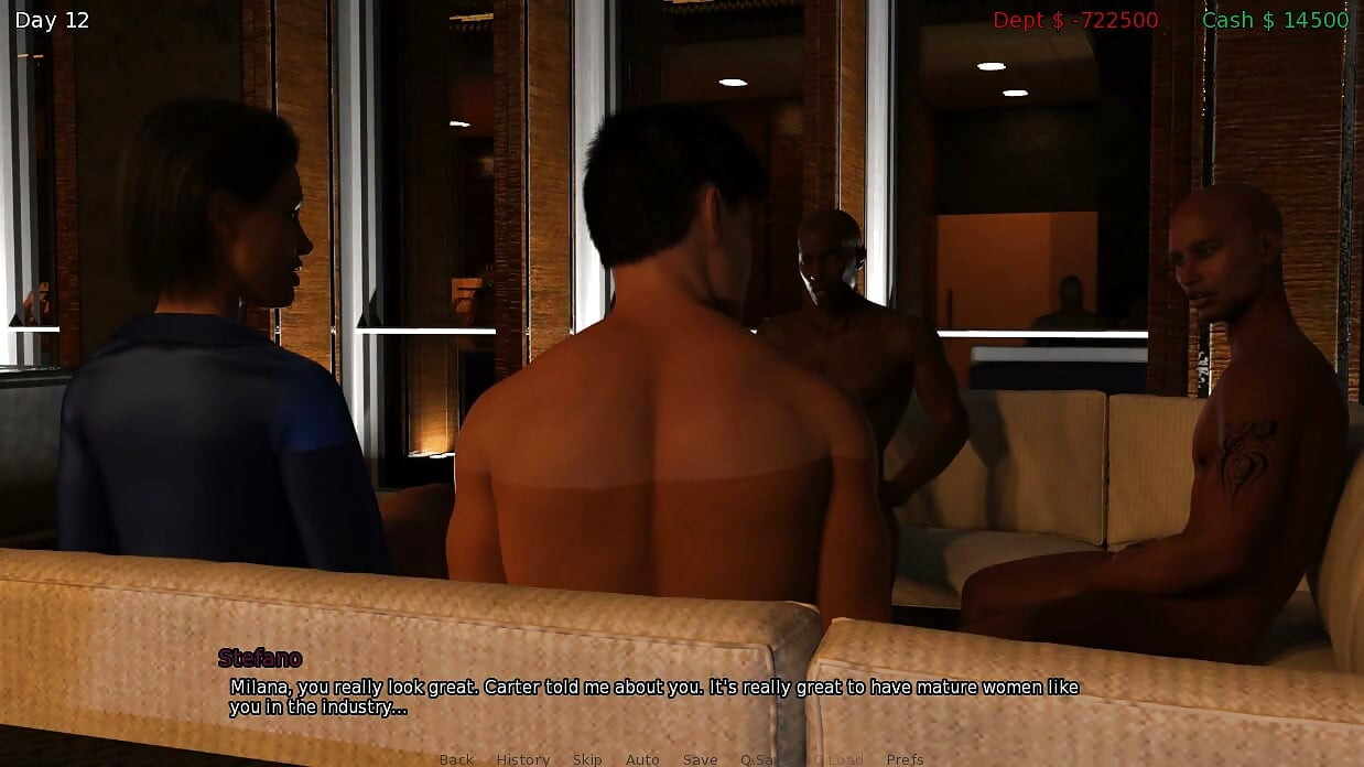 Kesuksesan berdosa - gameplay - permainan peran - kecanduan besar pria kulit hitam - ibu kos tunduk sama besar pria kulit hitam