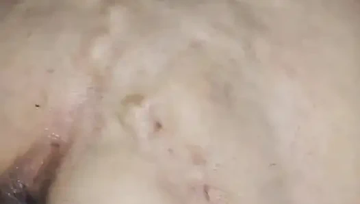 Pussy full of milk is unfaithful to her partner