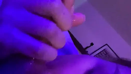 Cozy home blow job on a cold autumn evening