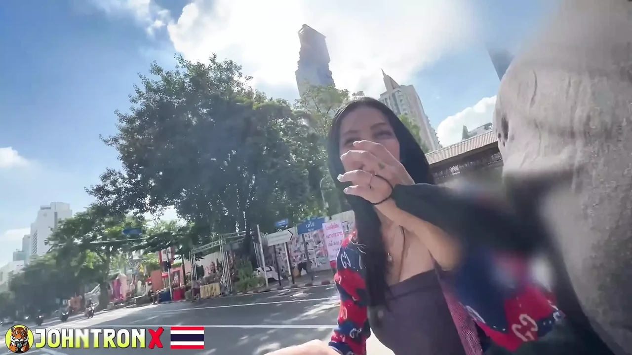 JohnTronX - This petite Thai amateur babe knows how to wiggle her perfect ass in POV