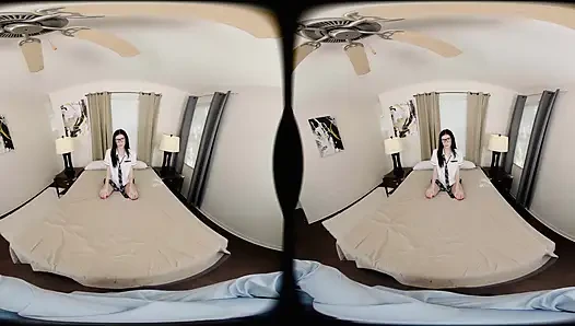 FORBVR - deine geile teen-studentin will schwanz auf dem feldausflug pOV lutschen und ficken