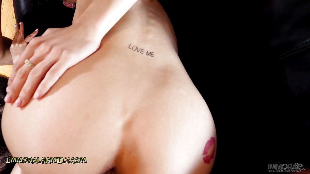 Unicycle Madness! Stepbrothers Threesome W Big Natural Tits