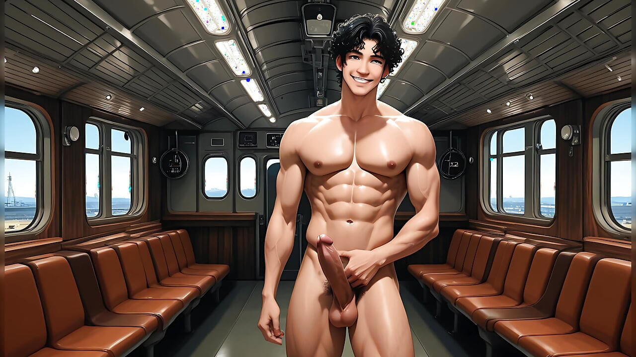 Lustmen Basketball Player Solo Slideshow Anime First-class Cabin Cock Stroking Ai