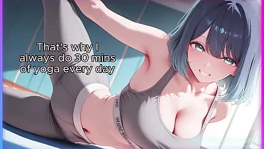 Akane Kurokawa pengen kamu melepas stresnya!  Joi (edging, paizuri, ngocok kontol, ngocok kontol, seks)