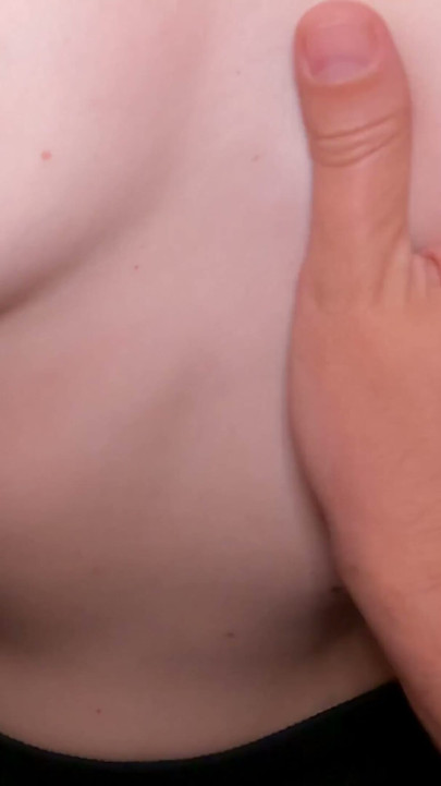 My stepsister quickly jerked off my cock! | Clip 1