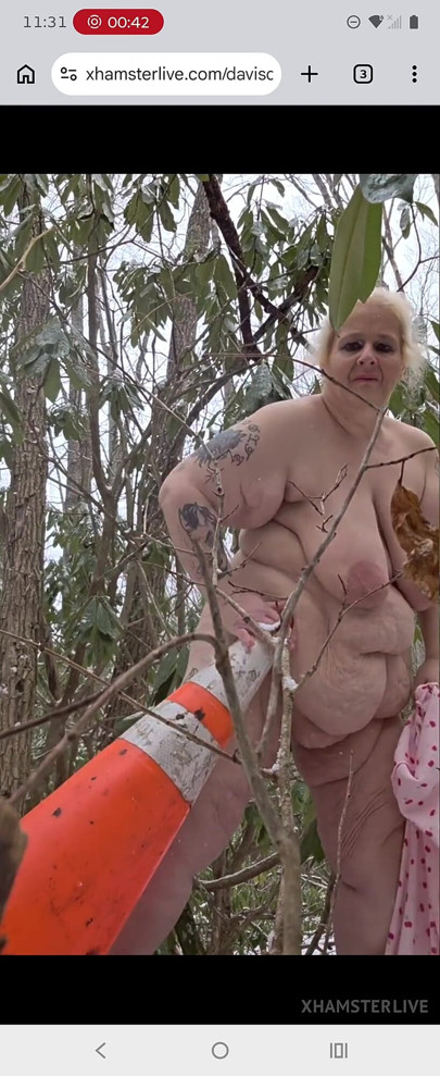 She Loves a Snow Cone in the Woods Giving It to Her Hoid