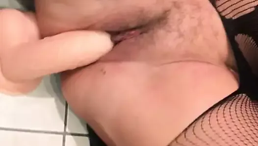 my man and friend watch on pussy dildo