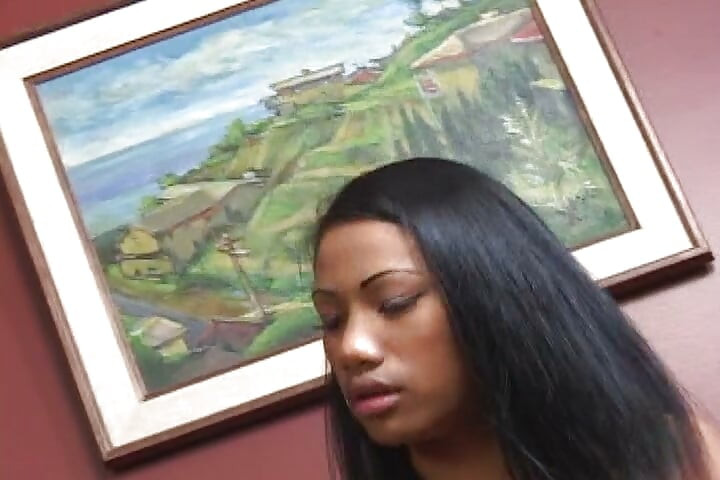 Tanned perfectly shaped Asian doll gets fucked hard by BBC