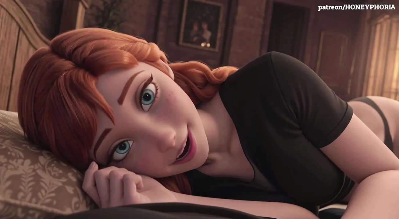 Anna is going to introduce us to her favorite “toy” Frozen 3D porn animation
