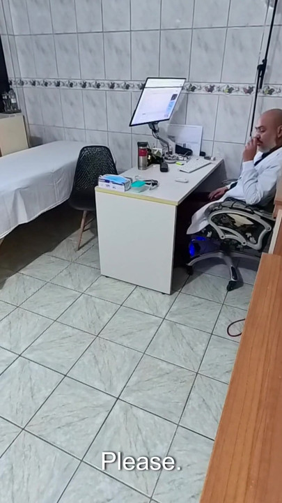 The Doctor Fucked His Ass, Came, and Then Put in the Plug