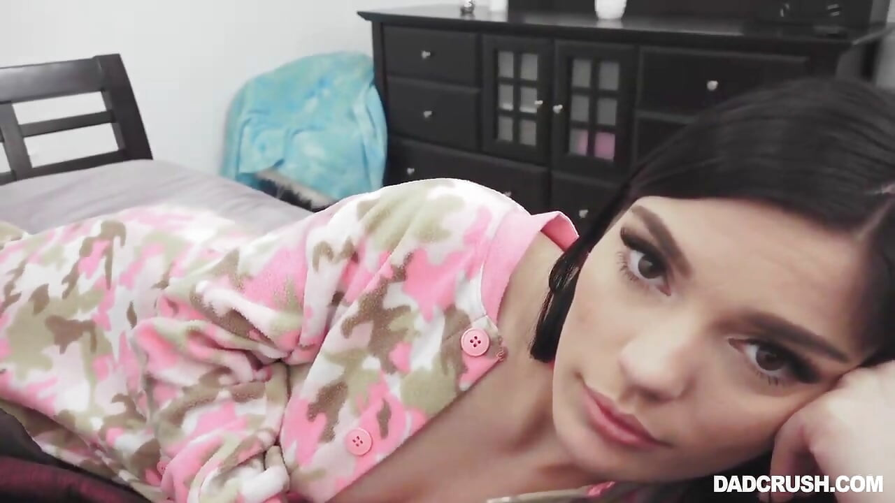 Stepdaughters Sleepover Surprise