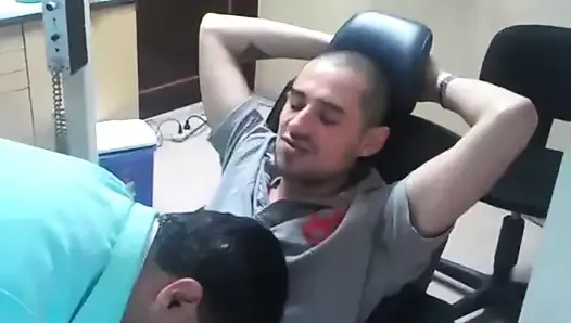 Getting sucked in a dentist office