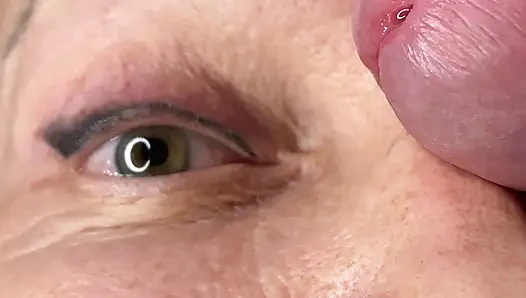 Milf extrem nahaufnahme abspritzen auf augen-orgasmus