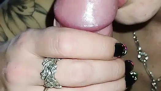Der beste blowjob. Viel sperma in meinem mund.