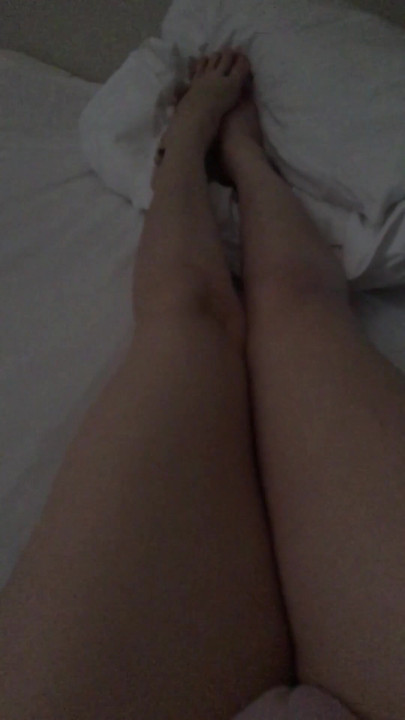 Key moment from "COMPILATION I rub my pussy on the blanket. The girl masturbates her pussy in bed, secretly from her"