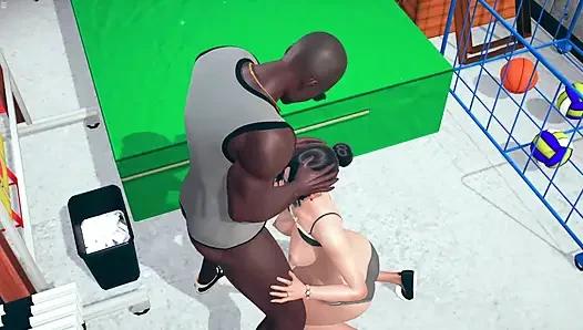 Japanese Milf Sucking Neighbour Guy Big Black Cock